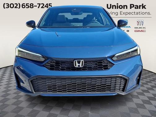 Blue 2026 Honda Civic Hybrid Sport Touring