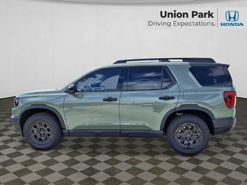 Ash Green Metallic 2026 Honda Passport TrailSport Blackout