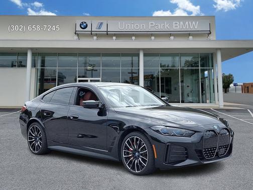 Black Sapphire Metallic 2023 BMW i4 Gran Coupe M50