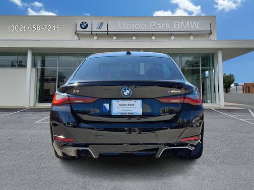 Black Sapphire Metallic 2023 BMW i4 Gran Coupe M50