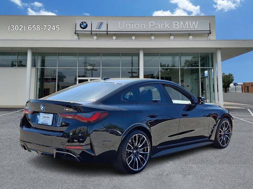 Black Sapphire Metallic 2023 BMW i4 Gran Coupe M50
