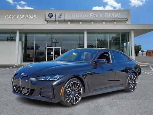 Black Sapphire Metallic 2023 BMW i4 Gran Coupe M50