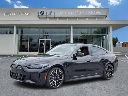 Black Sapphire Metallic 2023 BMW i4 Gran Coupe M50