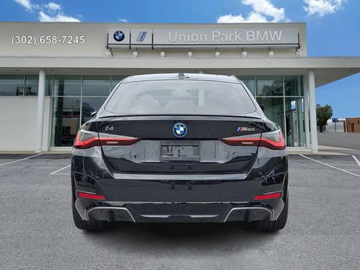 Black Sapphire Metallic 2023 BMW i4 Gran Coupe M50
