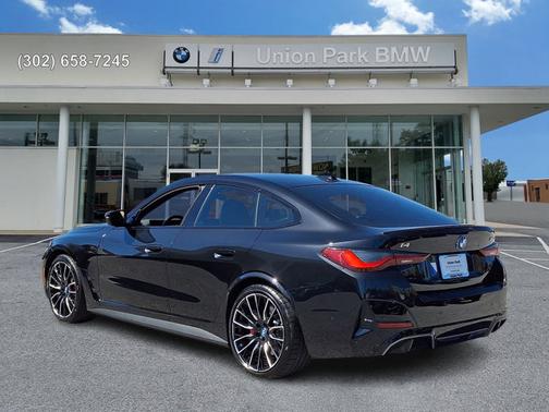 Black Sapphire Metallic 2023 BMW i4 Gran Coupe M50