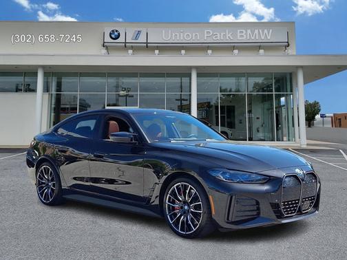 Black Sapphire Metallic 2023 BMW i4 Gran Coupe M50