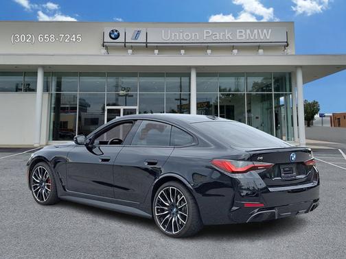 Black Sapphire Metallic 2023 BMW i4 Gran Coupe M50
