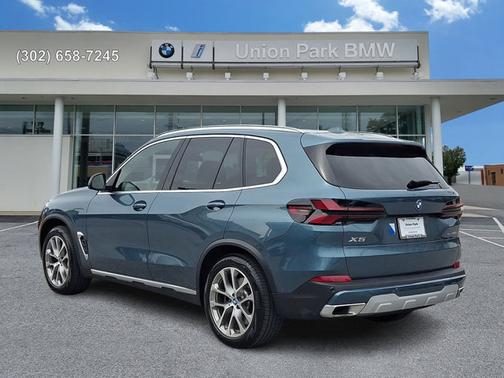 Blue Ridge Mountain Metallic 2025 BMW X5 xDrive50e