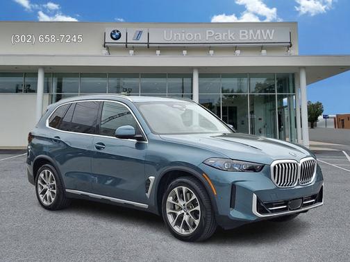 Blue Ridge Mountain Metallic 2025 BMW X5 xDrive50e
