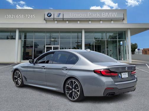 Skyscraper Gray Metallic 2023 BMW M550 M550i xDrive