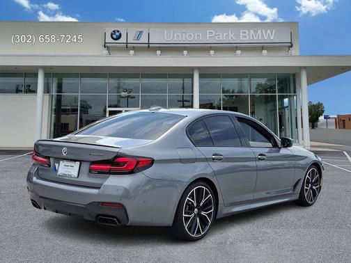 Skyscraper Gray Metallic 2023 BMW M550 M550i xDrive