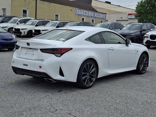 Ultra White 2023 Lexus RC 300 F SPORT