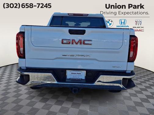 Summit White 2025 GMC Sierra 1500 SLT