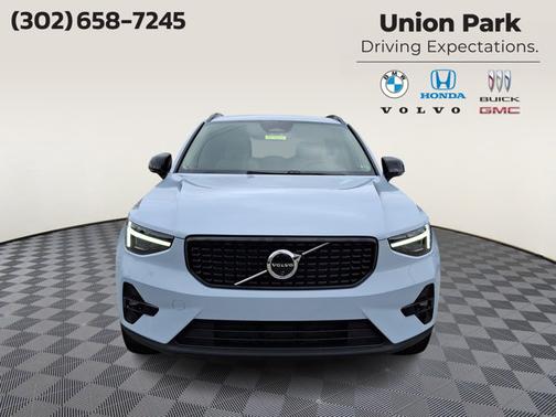 Cloud Blue 2024 Volvo XC40 Plus Dark Theme