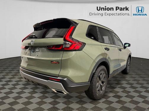 Ash Green Metallic 2027 Honda CR-V Hybrid TrailSport