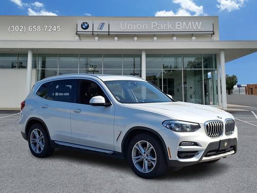 Mineral White Metallic 2019 BMW X3 xDrive30i