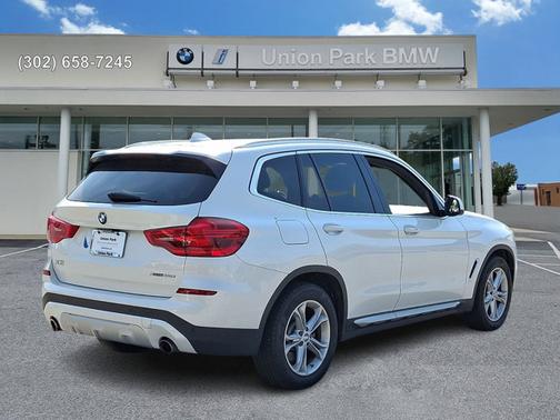 Mineral White Metallic 2019 BMW X3 xDrive30i