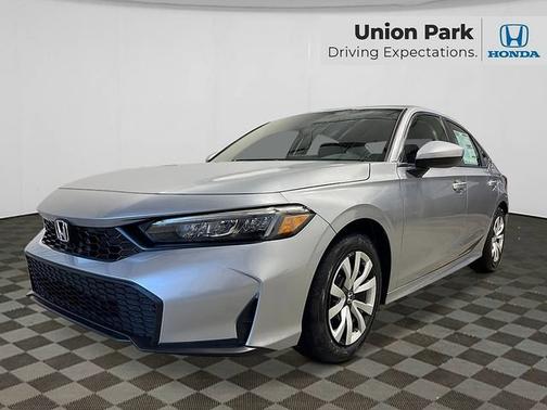 Solar Silver Metallic 2026 Honda Civic LX