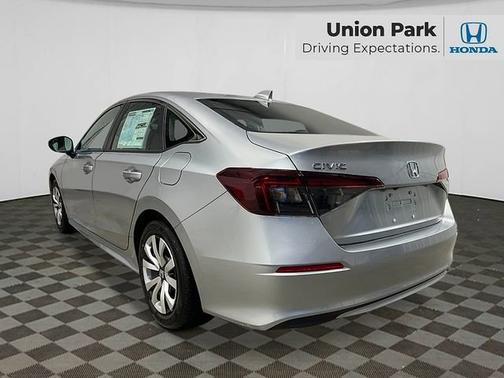 Solar Silver Metallic 2026 Honda Civic LX