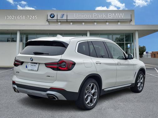 Alpine White 2024 BMW X3 xDrive30i
