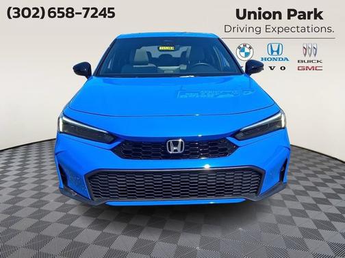 Blue 2026 Honda Civic Hybrid Sport Touring