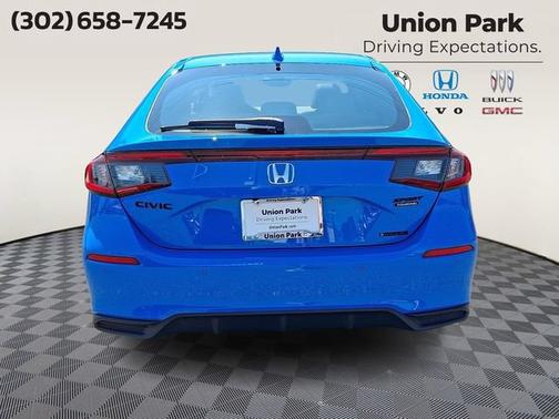 Blue 2026 Honda Civic Hybrid Sport Touring