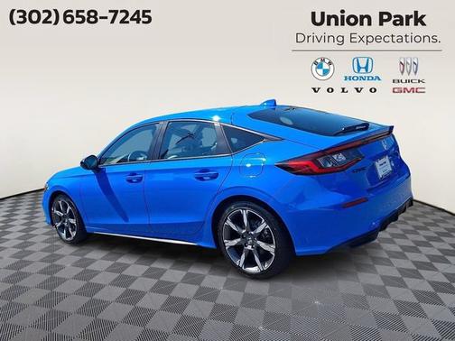 Blue 2026 Honda Civic Hybrid Sport Touring