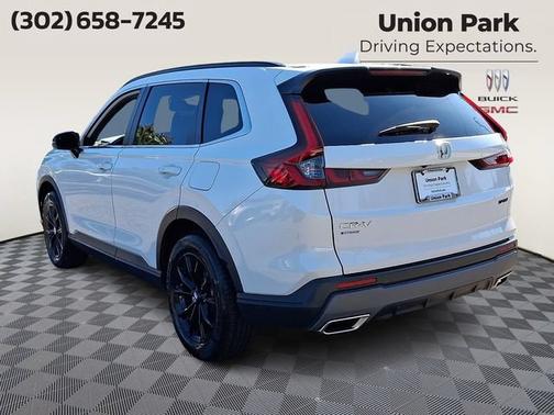 White 2024 Honda CR-V Hybrid Sport