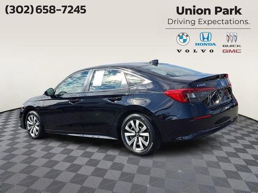 Black 2023 Honda Civic LX