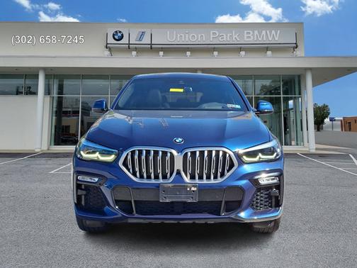 Phytonic Blue Metallic 2021 BMW X6 xDrive40i