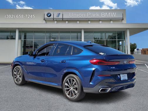 Phytonic Blue Metallic 2021 BMW X6 xDrive40i