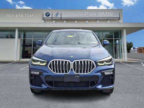 Phytonic Blue Metallic 2021 BMW X6 xDrive40i