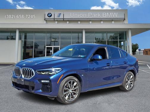 Phytonic Blue Metallic 2021 BMW X6 xDrive40i