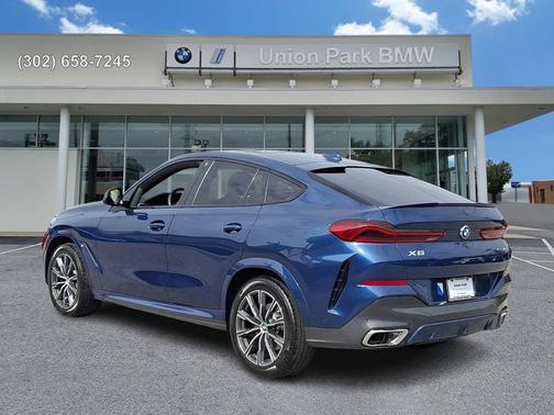 Phytonic Blue Metallic 2021 BMW X6 xDrive40i