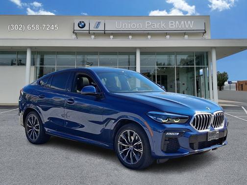 Phytonic Blue Metallic 2021 BMW X6 xDrive40i