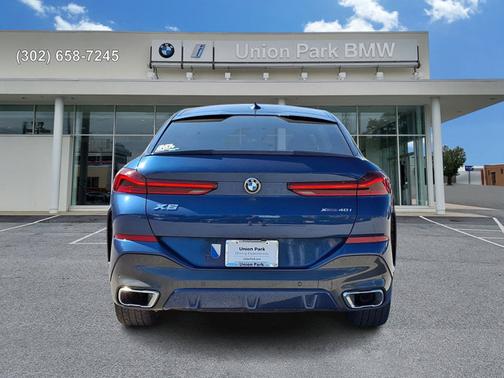 Phytonic Blue Metallic 2021 BMW X6 xDrive40i