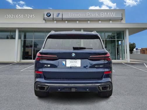 Tanzanite Blue II Metallic 2025 BMW X5 xDrive40i
