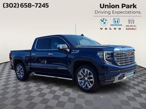 Pacific Blue Metallic 2023 GMC Sierra 1500 Denali