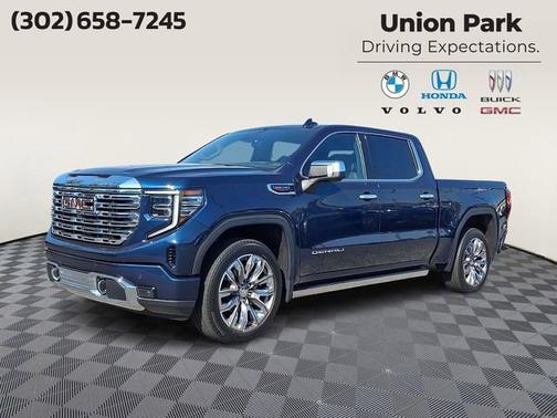 Pacific Blue Metallic 2023 GMC Sierra 1500 Denali