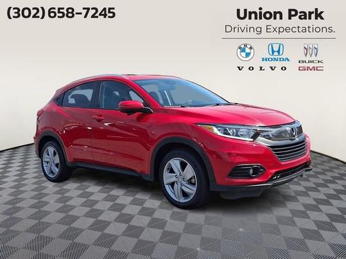 Red 2019 Honda HR-V EX-L