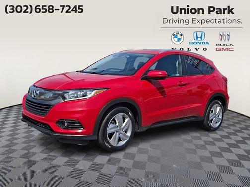 Red 2019 Honda HR-V EX-L