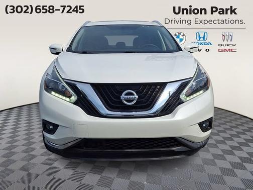 Pearl White 2018 Nissan Murano SL