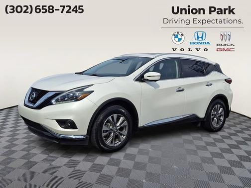 Pearl White 2018 Nissan Murano SL