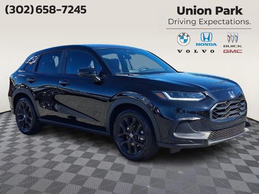 Black 2024 Honda HR-V Sport