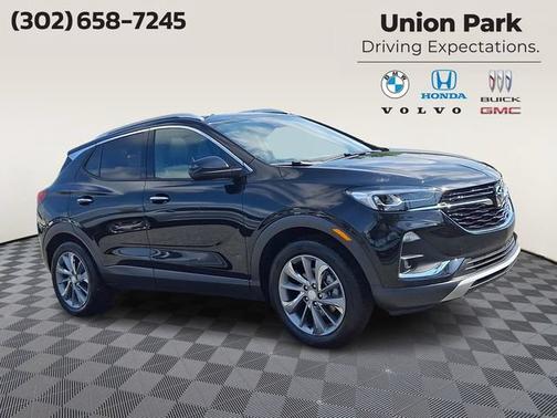 Ebony Twilight Metallic 2023 Buick Encore GX Essence