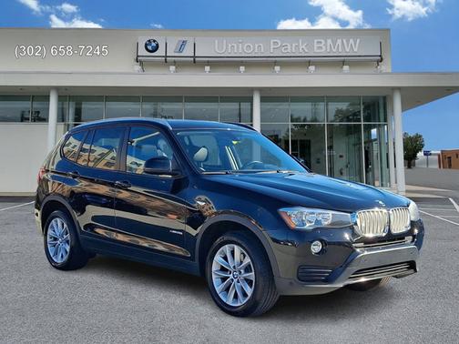 Jet Black - 668 2017 BMW X3 xDrive28i