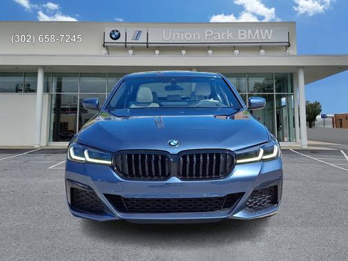 Arctic Race Blue Metallic 2023 BMW 530 530i xDrive