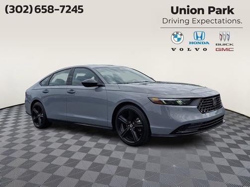 Gray 2024 Honda Accord Hybrid Sport-L
