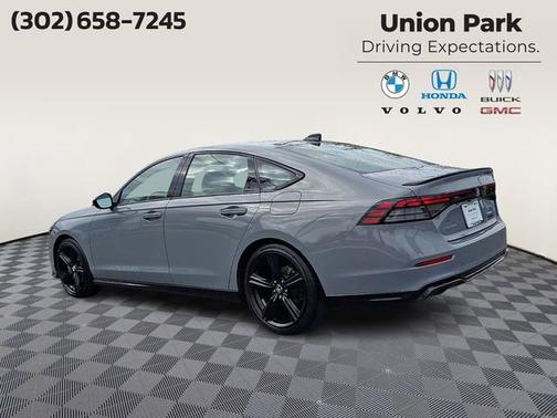 Gray 2024 Honda Accord Hybrid Sport-L