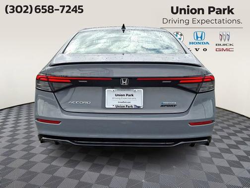 Gray 2024 Honda Accord Hybrid Sport-L